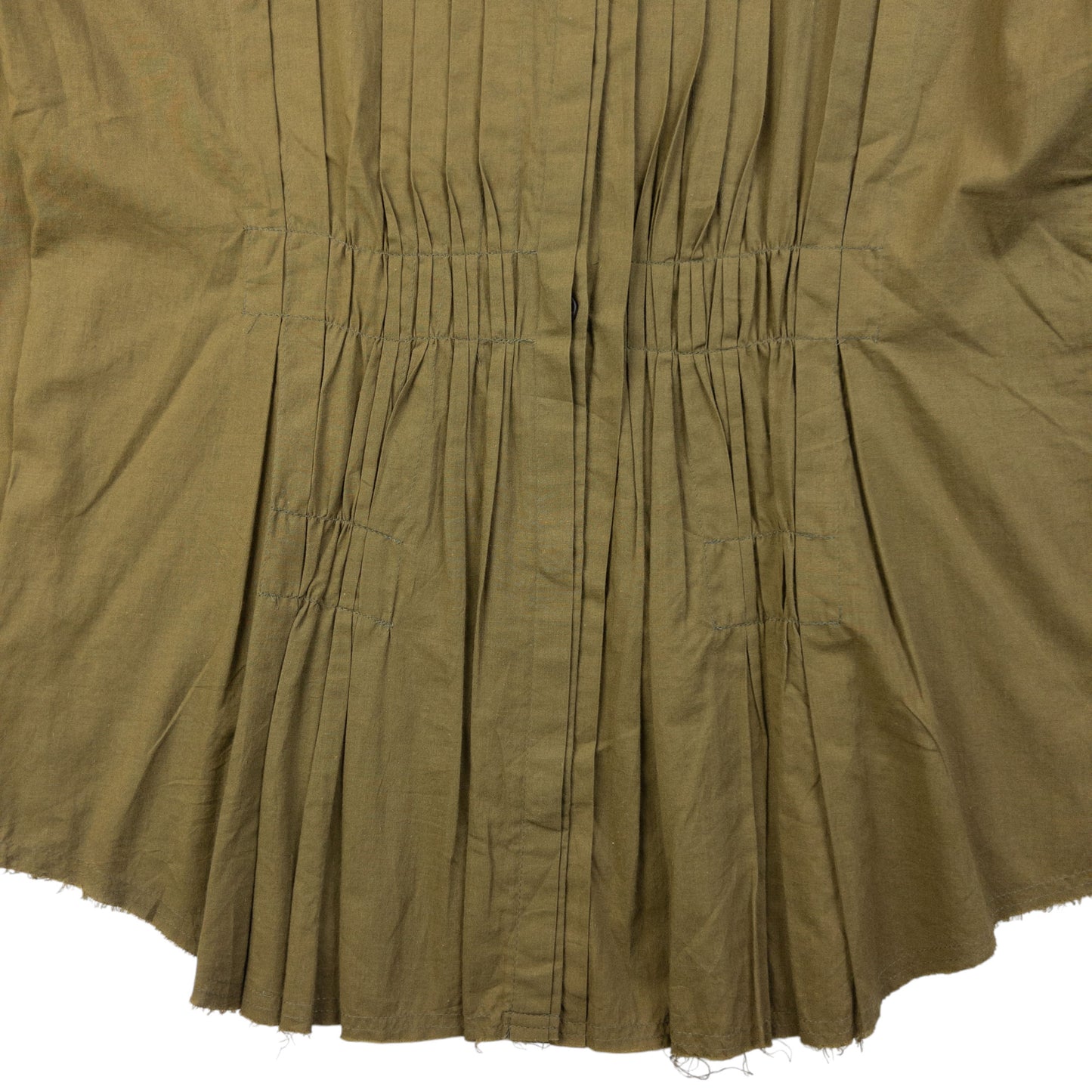 Vintage 90s Issey Miyake Pleated Long Sleeve Button Up Shirt Womens Size S