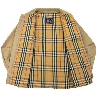 Vintage 90s Burberry Nova Check Lined Jacket Size S