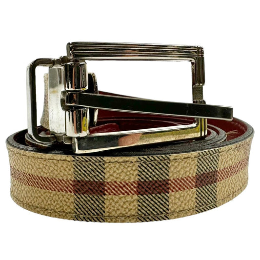 Burberry nova check belt