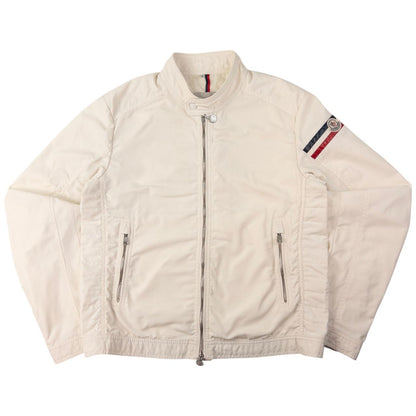 Vintage Moncler Zip Up Biker Jacket Size S