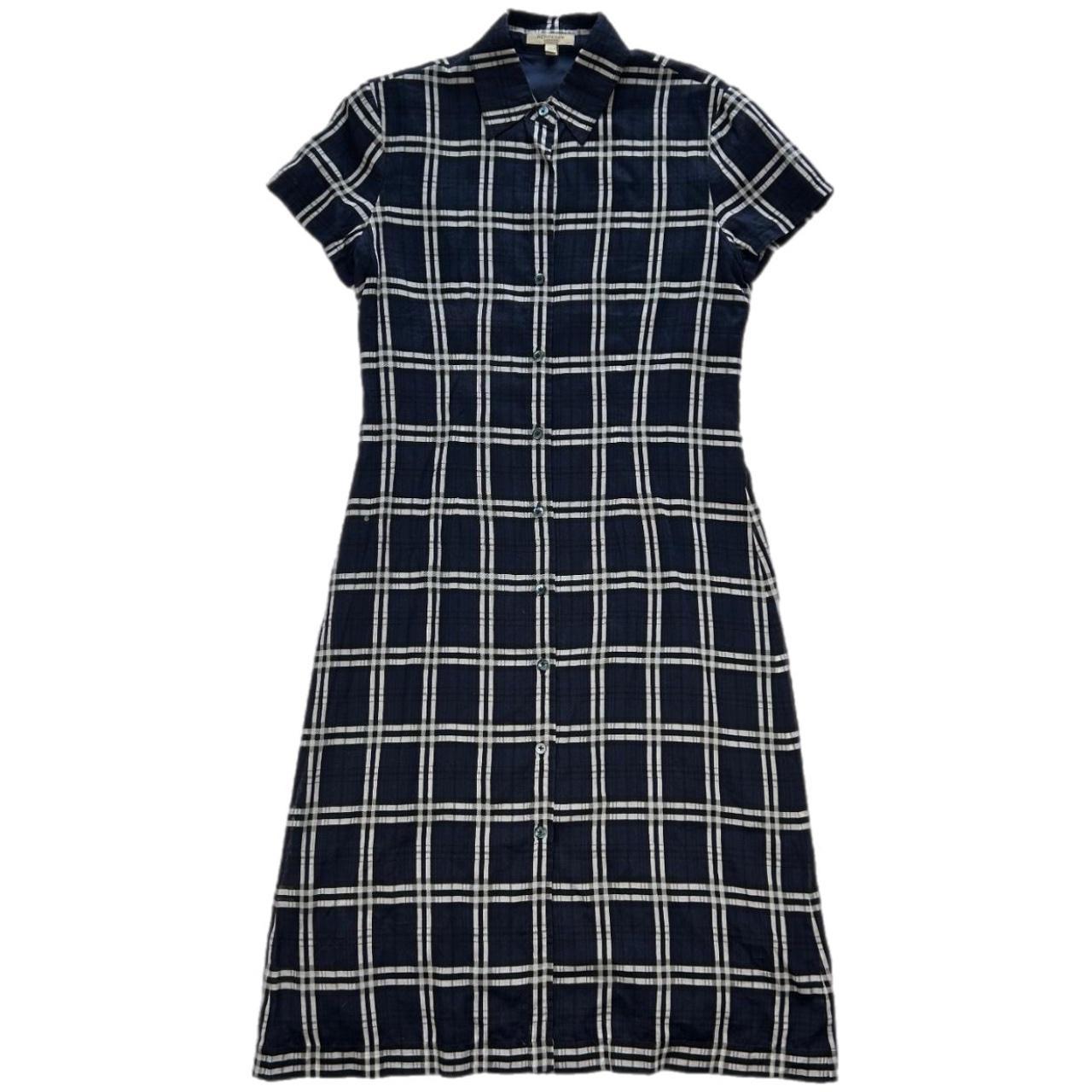 Vintage Burberry Nova Check Dress Women's Size M