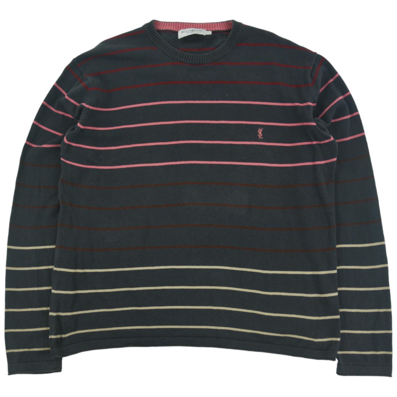 Vintage YSL Yves Saint Laurent Knit Jumper Size S second wave vintage