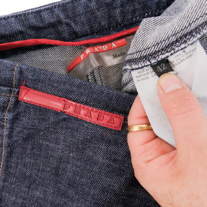 Vintage Prada Sport Denim Jeans Women's Size W28