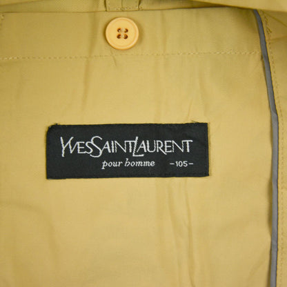 Vintage YSL Yves Saint Laurent Zip Up Jacket Size XL
