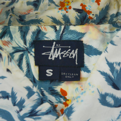 Vintage Stussy Short Sleeve Button Up Hawaiian Shirt Size S