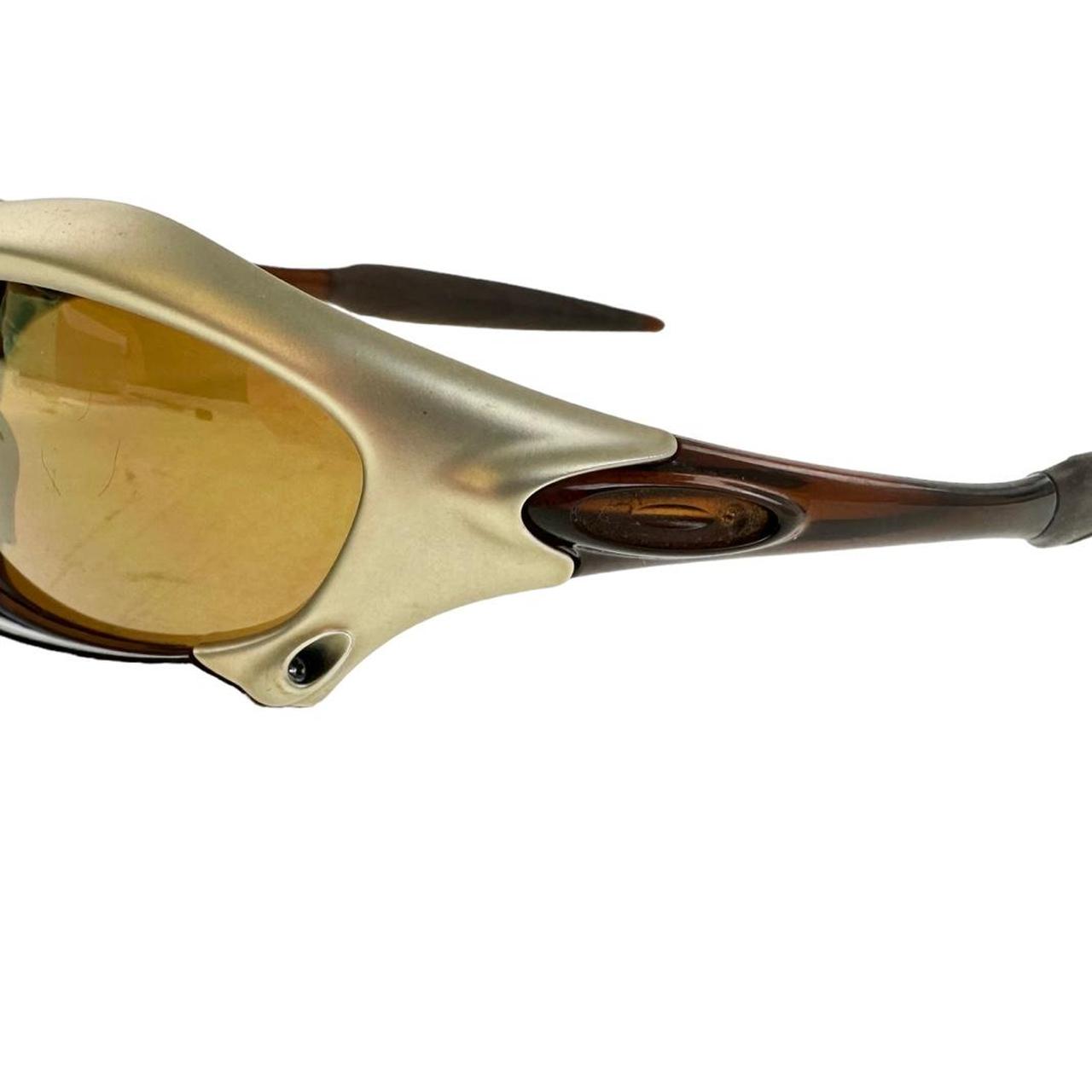 Vintage 2002 Oakley Rootbeer Splice Sunglasses