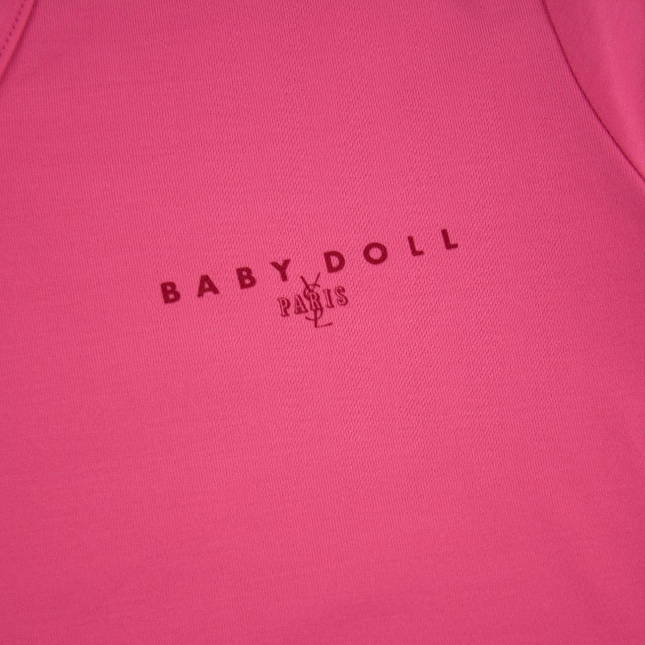 Vintage YSL Yves Saint Laurent Baby Doll Paris T Shirt Women's Size S