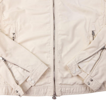 Vintage Moncler Zip Up Biker Jacket Size S