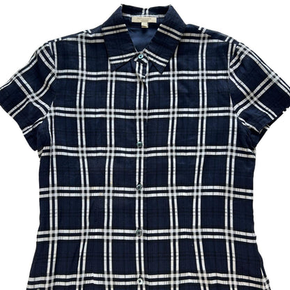 Vintage Burberry Nova Check Dress Women's Size M