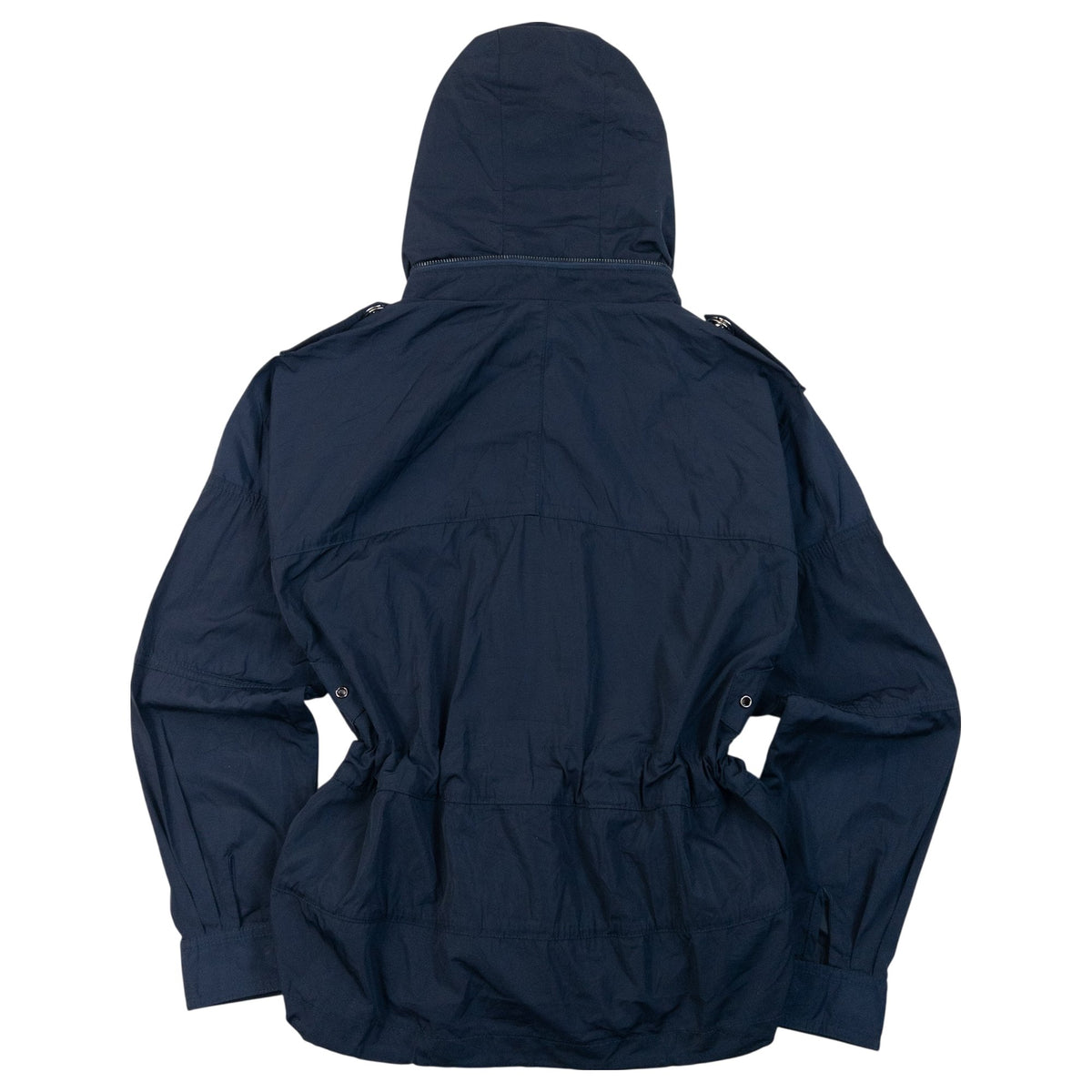 Vintage 2000s Burberry Brit Hooded Jacket in navy, photo 3