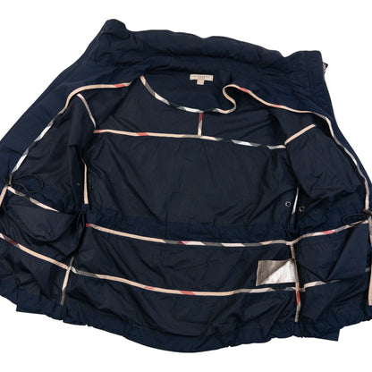 Vintage 2000s Burberry Brit Hooded Jacket in navy, photo 5