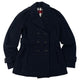 Vintage 2000s Burberry London Double Breasted Wool Peacoat Jacket Womens Size S