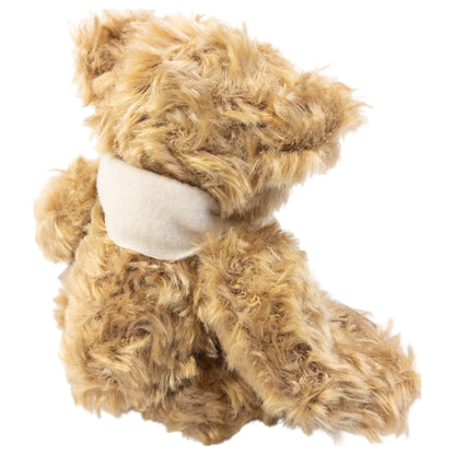 Vintage 2000s Burberry Teddy Bear With Scarf in beige, photo 4
