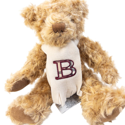 Vintage 2000s Burberry Teddy Bear With Scarf in beige, photo 6