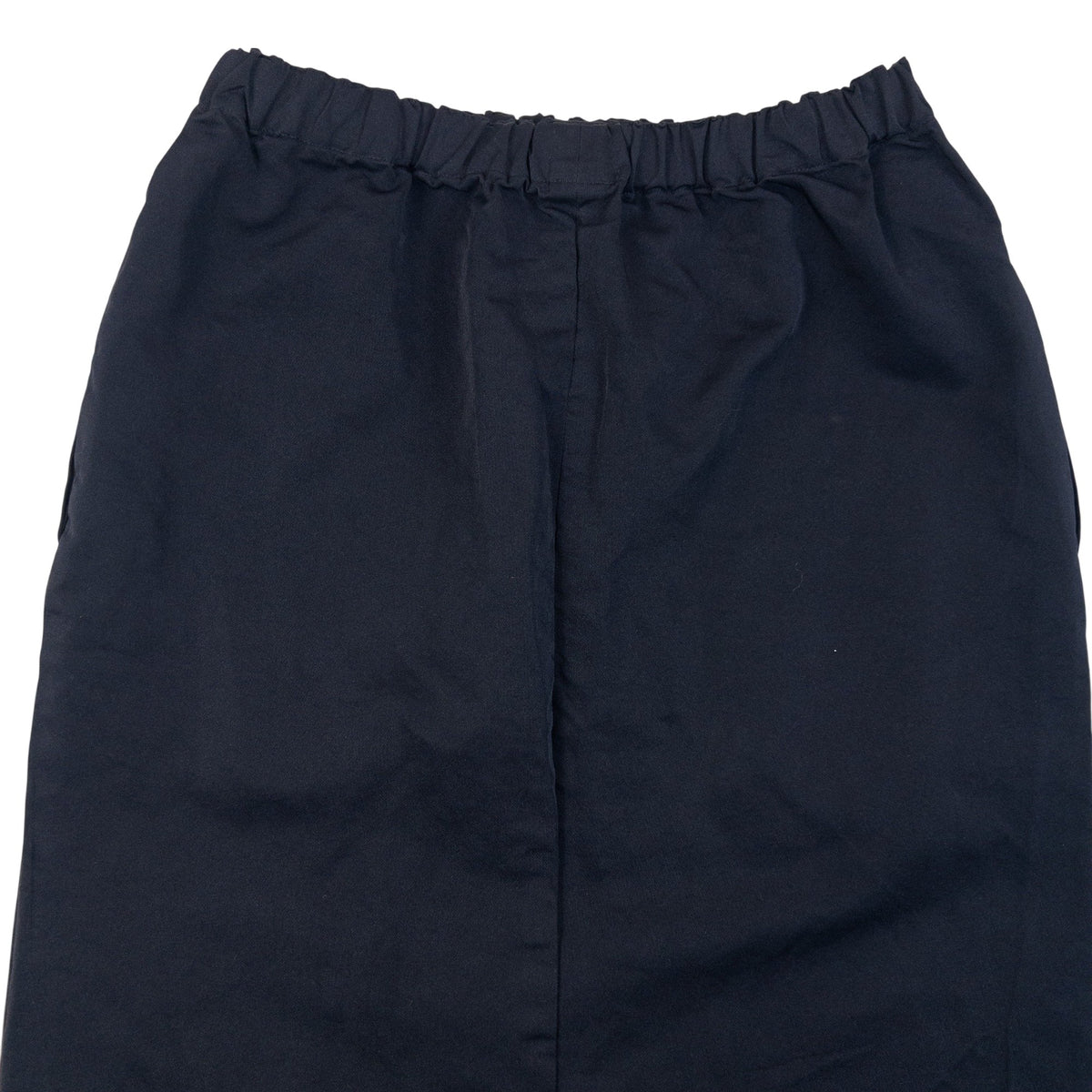Vintage 90s Comme Des Garçons Elastic Waist Maxi Skirt in black, photo 3