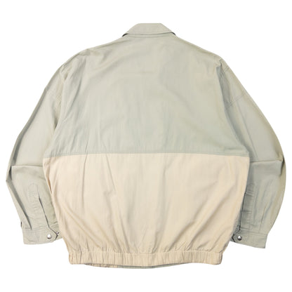 Vintage 90s Burberrys Colour Block Zip Up Jacket in beige, photo 2