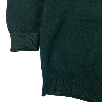 Vintage 90s Burberrys Crest Logo Lambswool Jumper in green, photo 6