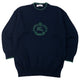 Vintage 90s Burberrys Knight Crest Logo Knit Jumper Size S