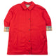 Vintage 90s Burberrys Red Zip Up Jacket Womens Size L