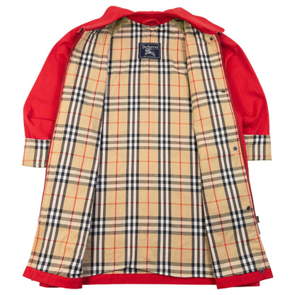 Vintage 90s Burberrys Red Zip Up Jacket, photo 2