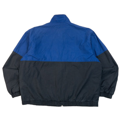 Vintage 90s Polo Ralph Lauren Colour Block Zip Up Fleece Lined Jacket in blue, photo 4