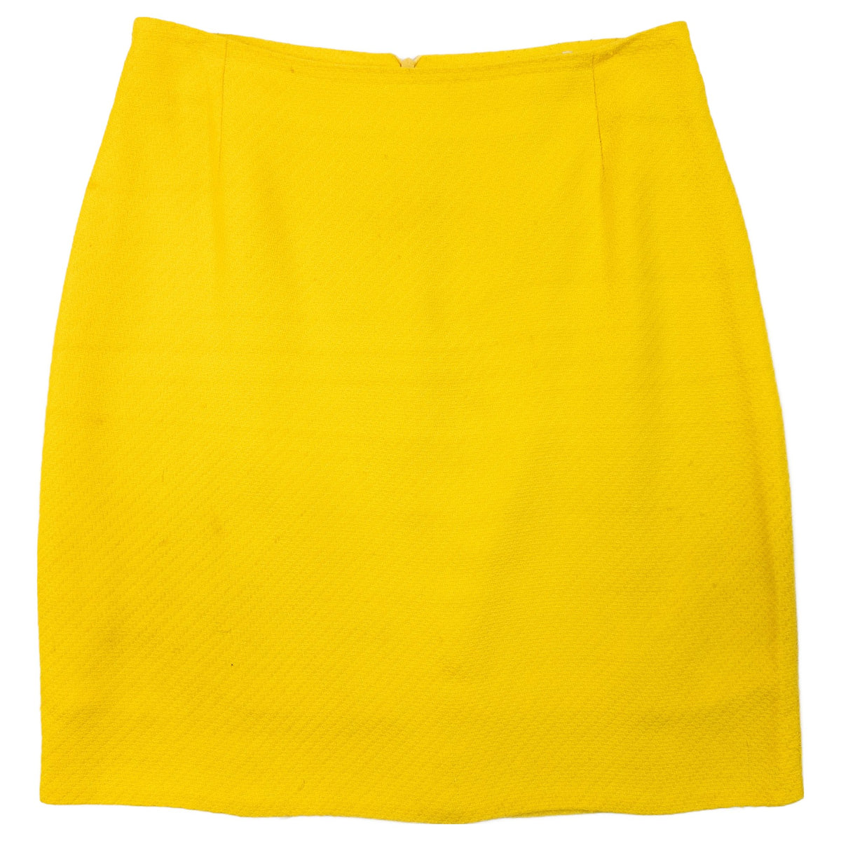 Vintage 90s Versace Classic V2 Yellow Tie Front Jacket And Skirt Set, photo 5