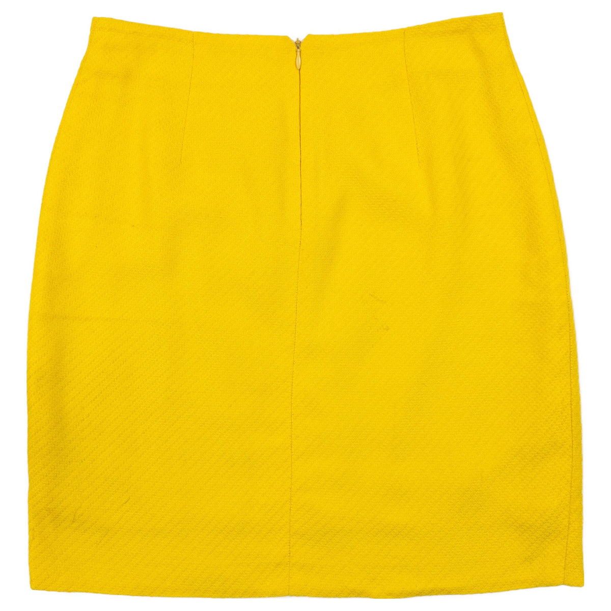 Vintage 90s Versace Classic V2 Yellow Tie Front Jacket And Skirt Set, photo 6