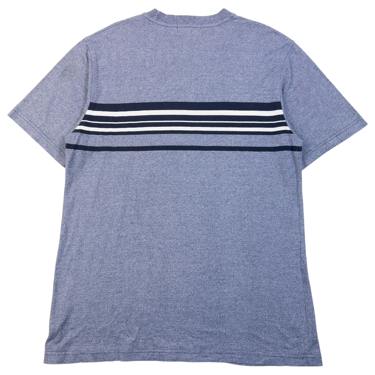 Vintage 90s YSL Yves Saint Laurent Pour Homme Striped T Shirt in blue, photo 2
