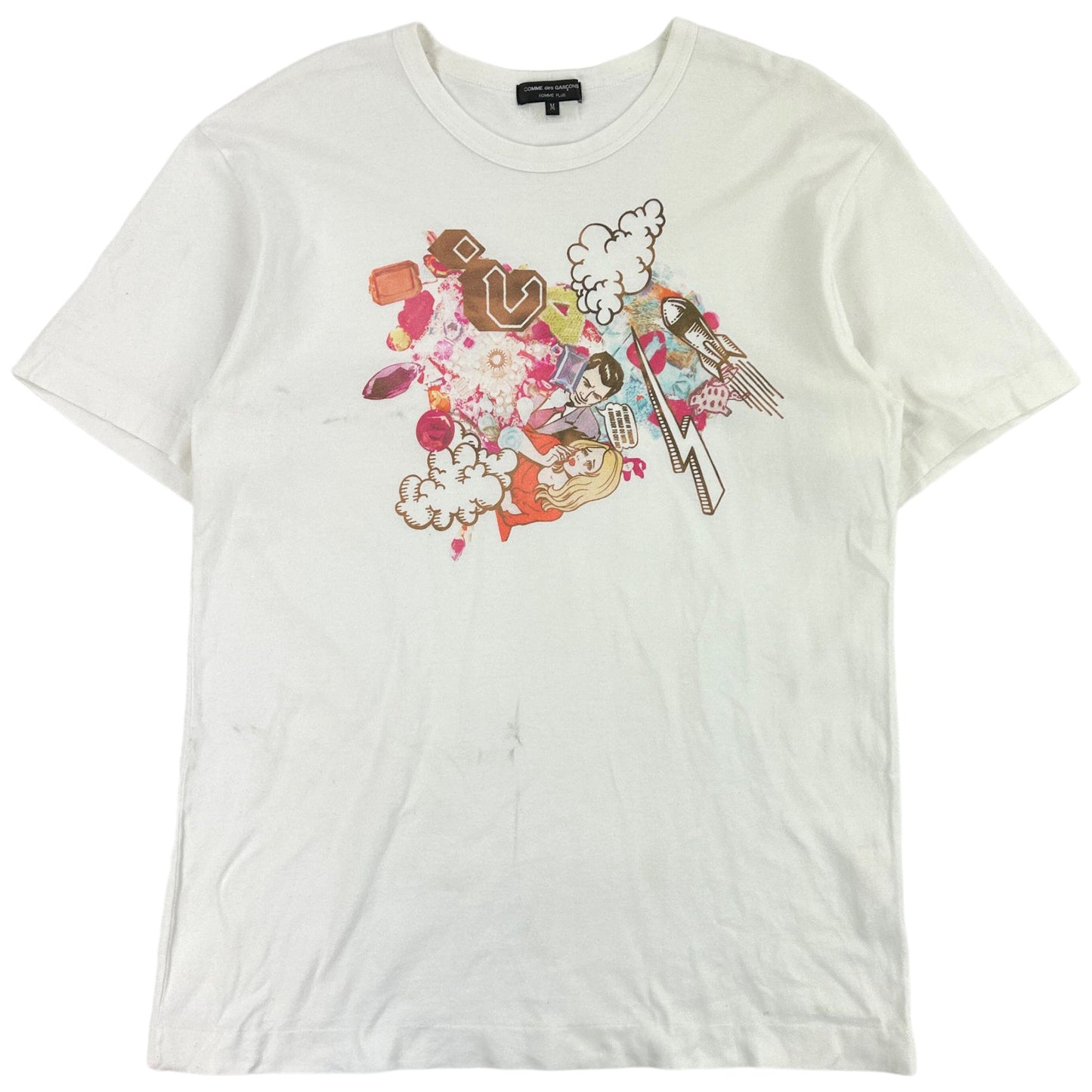 Vintage Comme Des Garcons X Olleborebla T-Shirt Size S