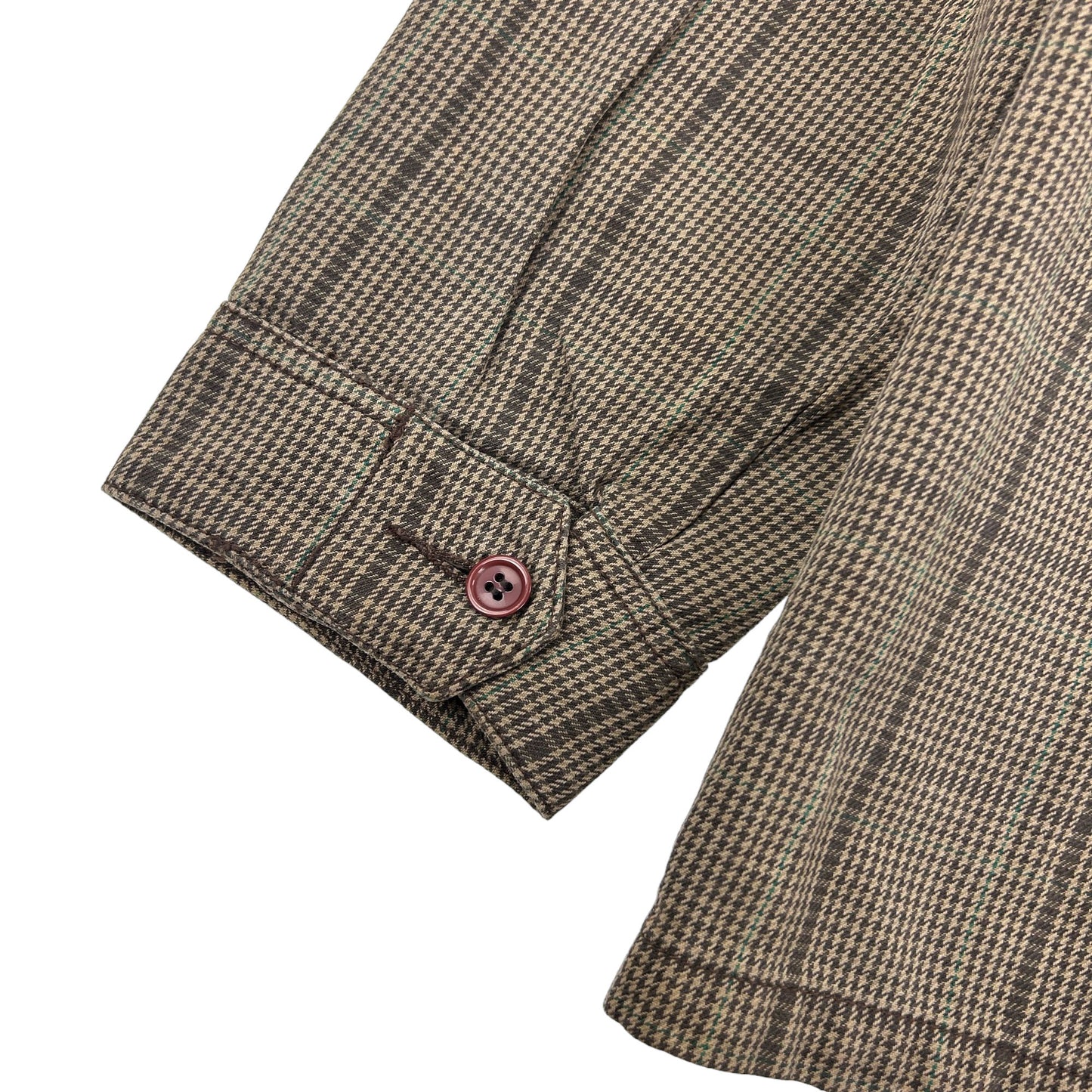Vintage Stussy Check Pattern Jacket Size L