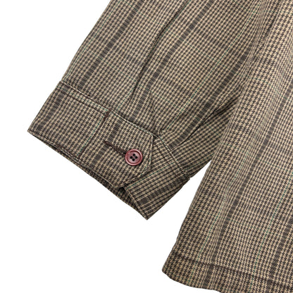 Vintage Stussy Check Pattern Jacket Size L