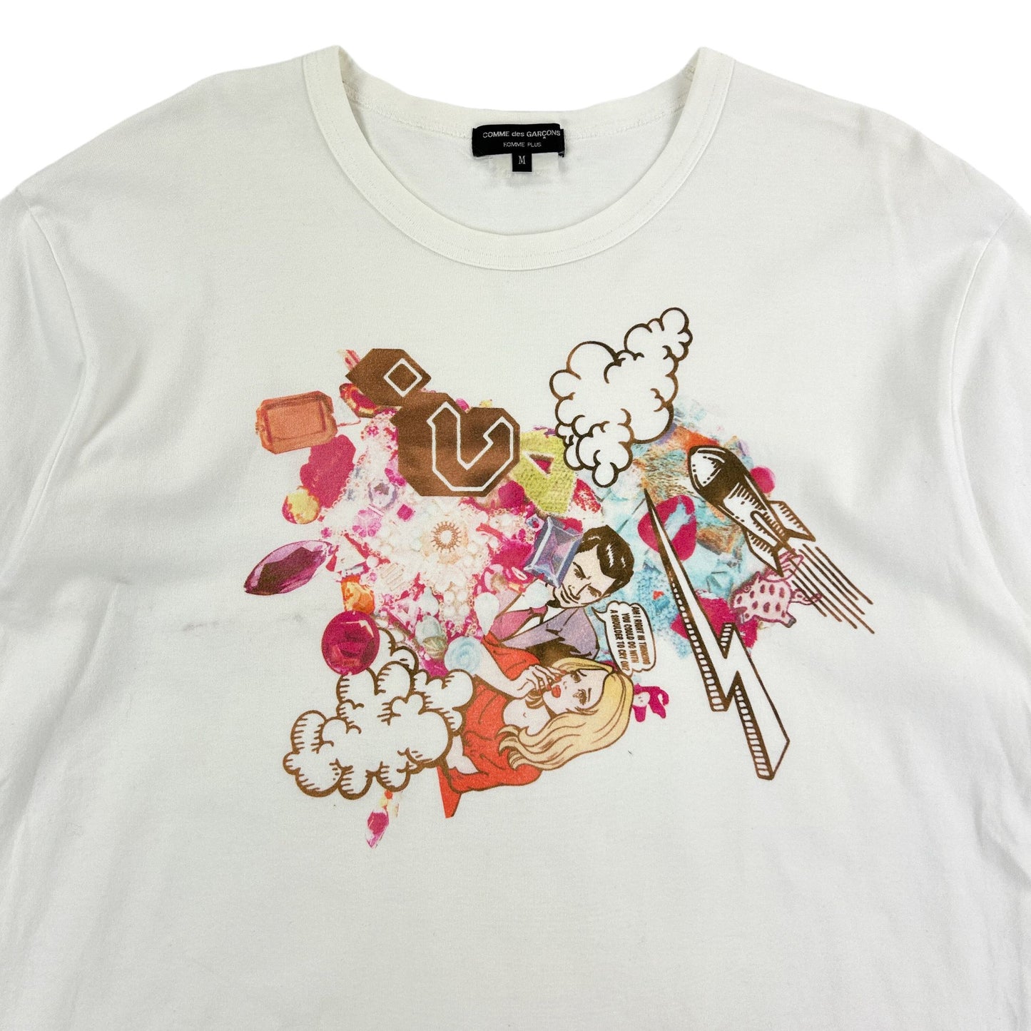 Vintage Comme Des Garcons X Olleborebla T-Shirt Size S