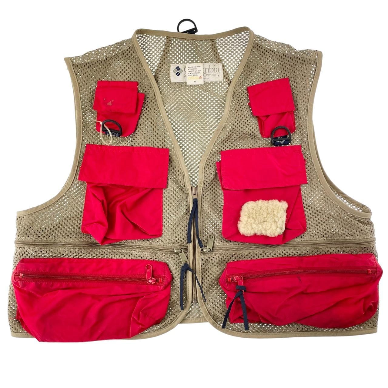 Columbia mesh fishing vest size S - second wave vintage store