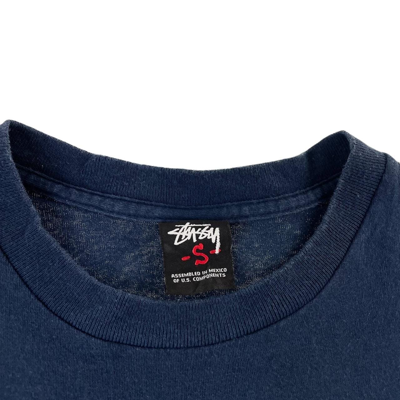 Vintage Stussy logo t shirt size S second wave vintage store
