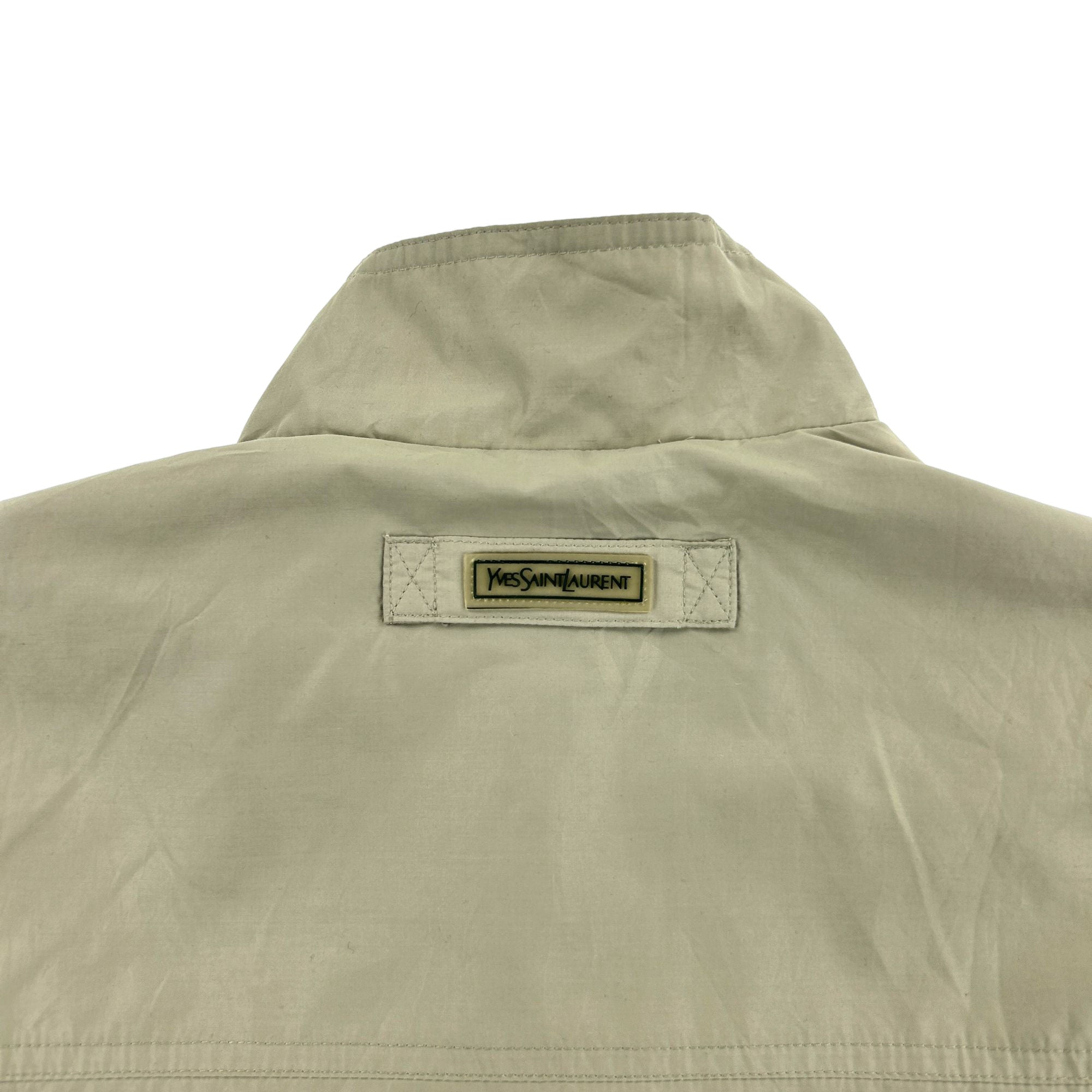 Yves Saint Laurent Jacket Apparel 95 Cotton Y2k Streetwear | Second ...