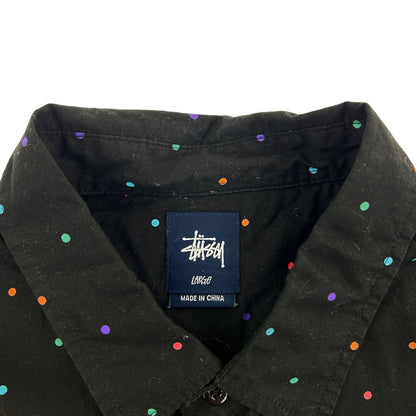 Vintage Stussy Polka Dot Shirt Size L