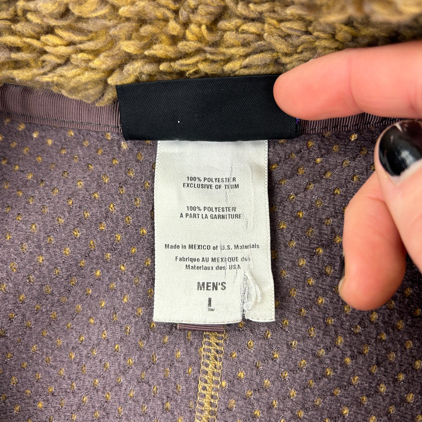 Vintage Patagonia Deep Pile Retro X Fleece Size XL