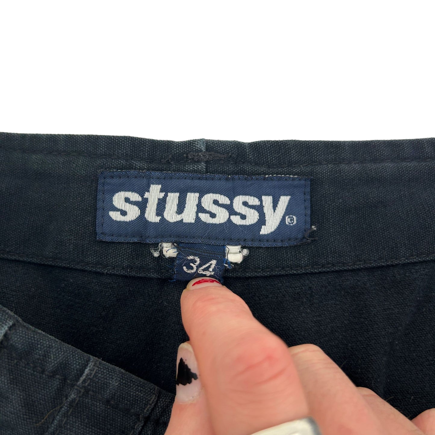Vintage Stussy Chino Shorts Size W36