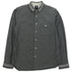 Vintage Stussy Neck Pattern Button Up Shirt Size S