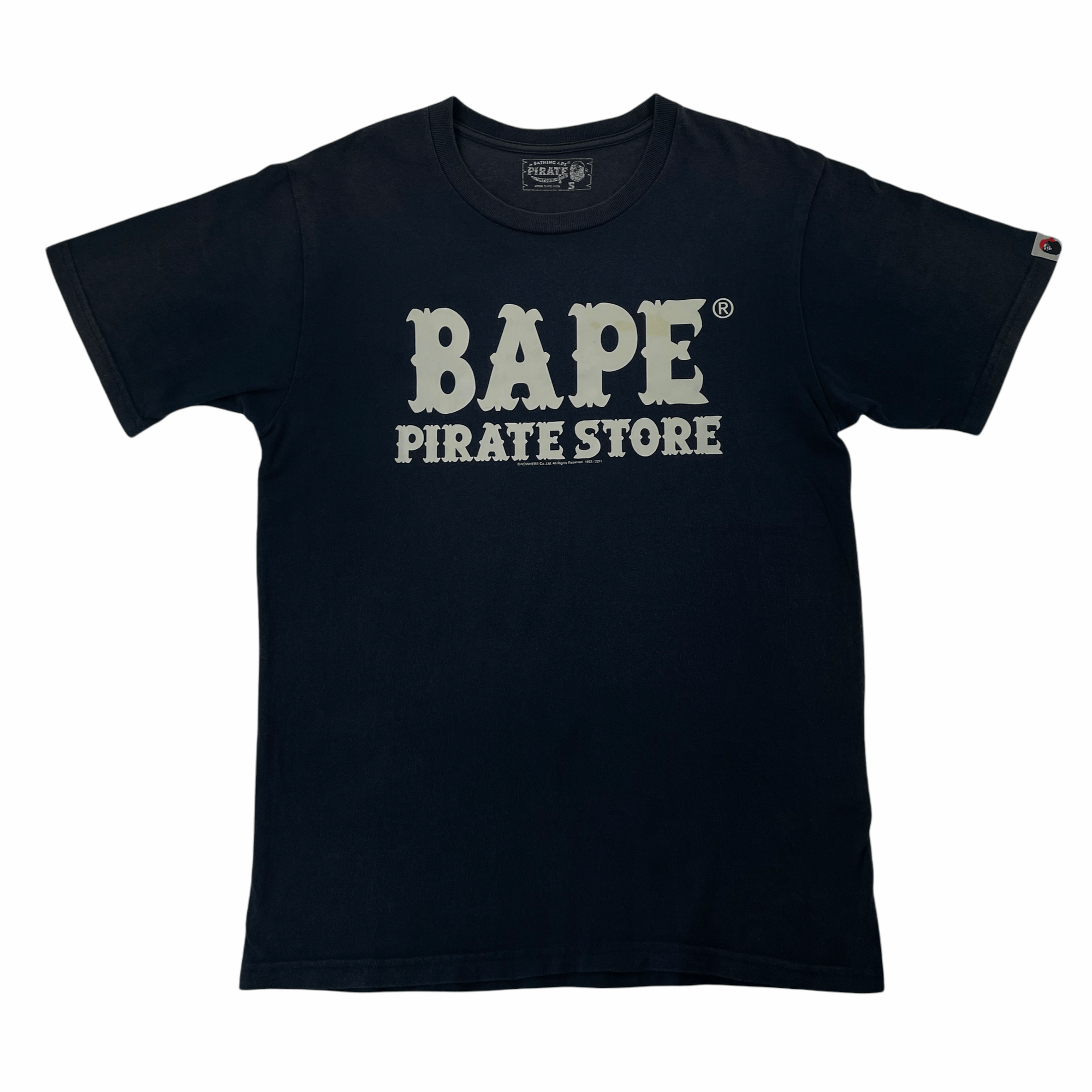 Bape baby milo pirate t shirt size S - second wave vintage store